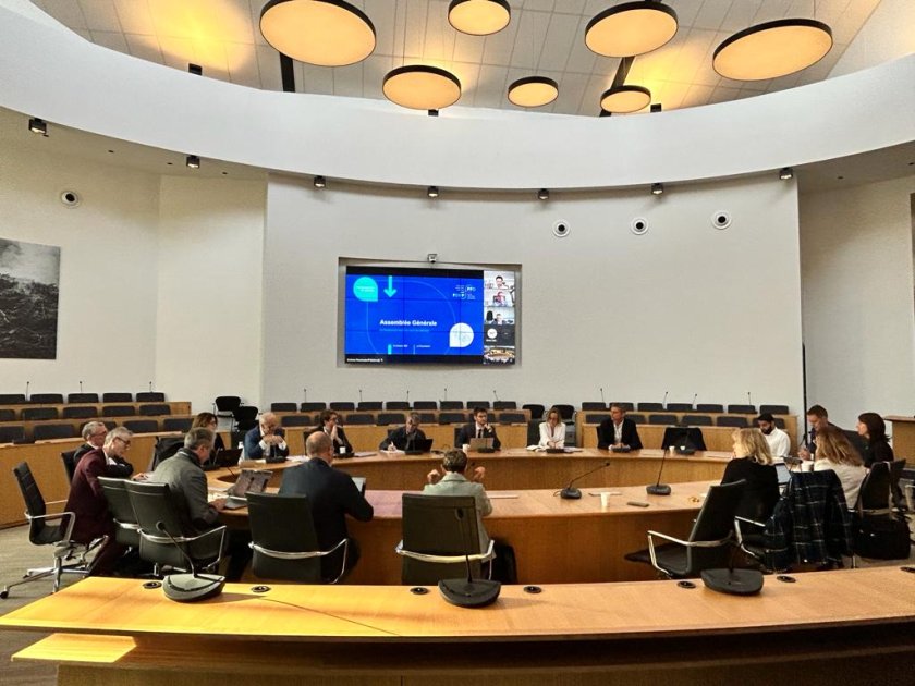 Assemblée générale, amphi Paprec, La Courneuve